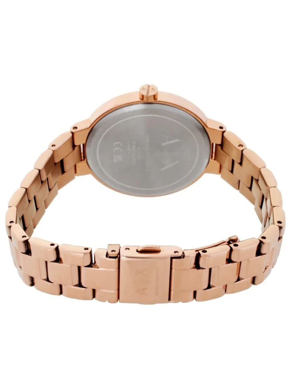 NWT Armani Exchange Quartz White Dial Ladies Watch and Bracelet Set